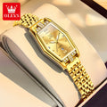 OLEVS 3699 Damen Quarzuhr Simple Luxury Kalenderuhr Für Frauen Leuchtende Wasserdichte Elegante Damenuhr Edelstahlarmband