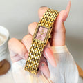 OLEVS 3700 Quarzuhr für Damen Wasserdicht Original Mode Stahlarmband Zeigeruhr Top-Marken Luxus Business Damenarmbanduhren