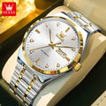 OLEVS 9811 Original Sport Wochen-Datum Uhren für Herren Luxus Business Automatische Mechanische Armbanduhr Wasserdicht Leuchtend Großes Zifferblatt