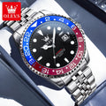 OLEVS 5657 Herrenuhr Original Kalender Quarz Armbanduhr 30M wasserdicht Leuchtend Business Herrenuhr Armbanduhren für Herren
